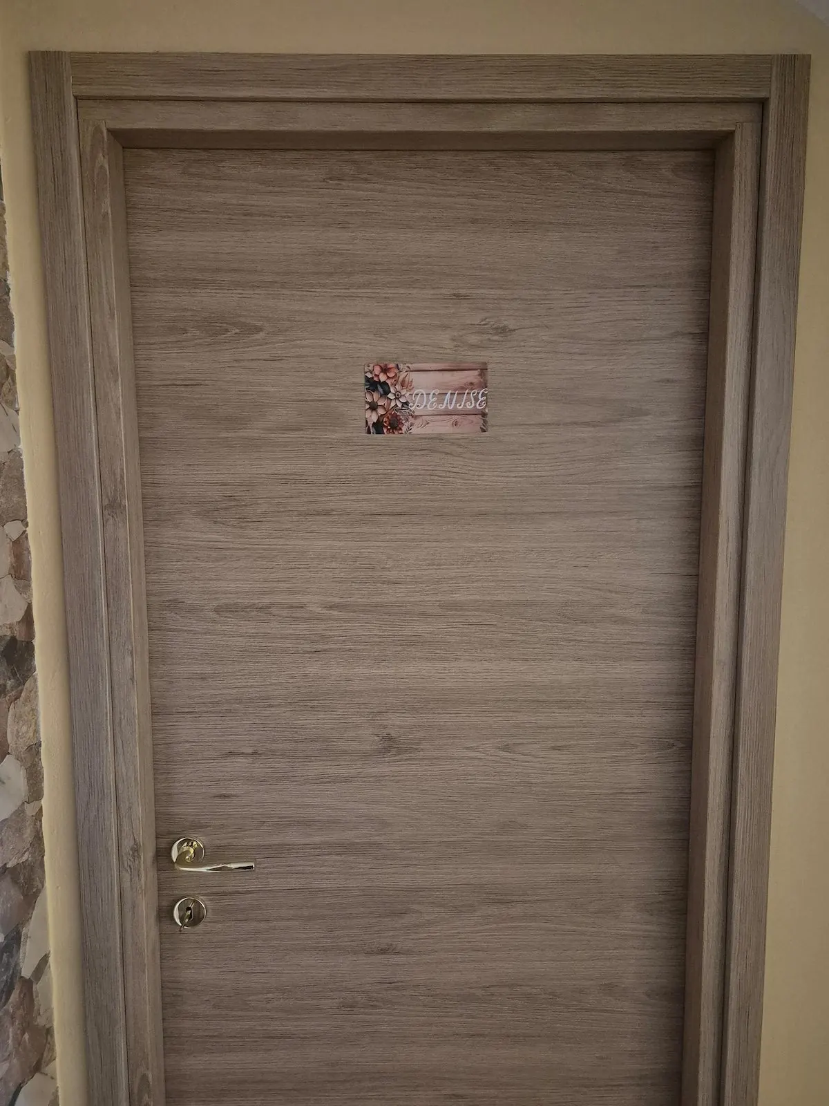 Denise Room entrance door