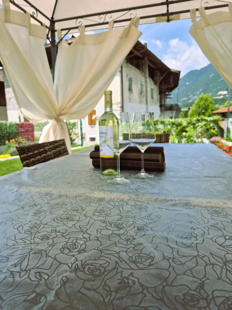 Private garden at Casa Regina 21